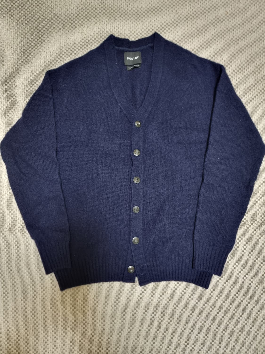 하울린 howlin 쉐기독 가디건 네이비 L 105 상품이미지2