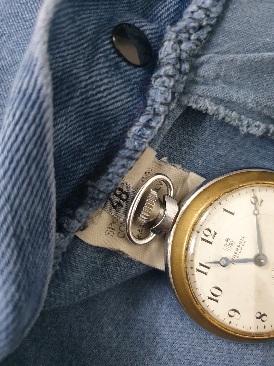 90s 스톤 아일랜드 그린 엣지 데님 진 상품이미지8