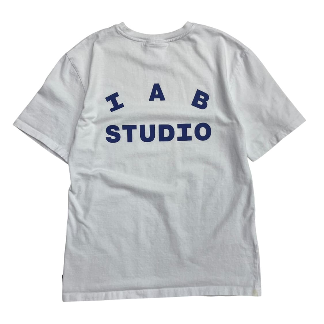  아이앱스튜디오 로고 화이트 반팔 M 상품이미지3