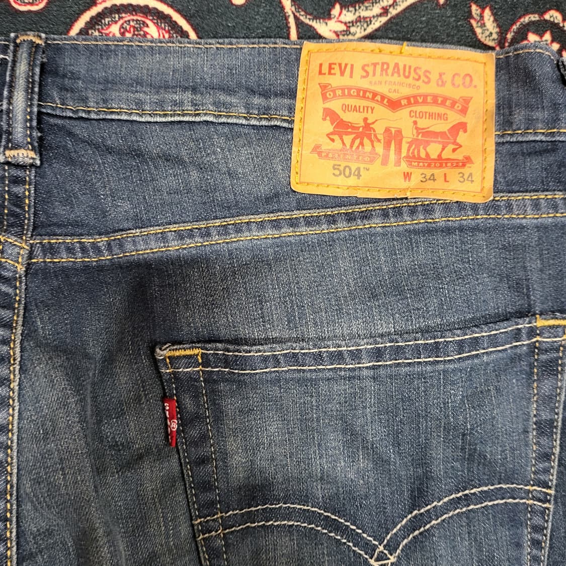리바이스 청바지 504 (36) 상품이미지7