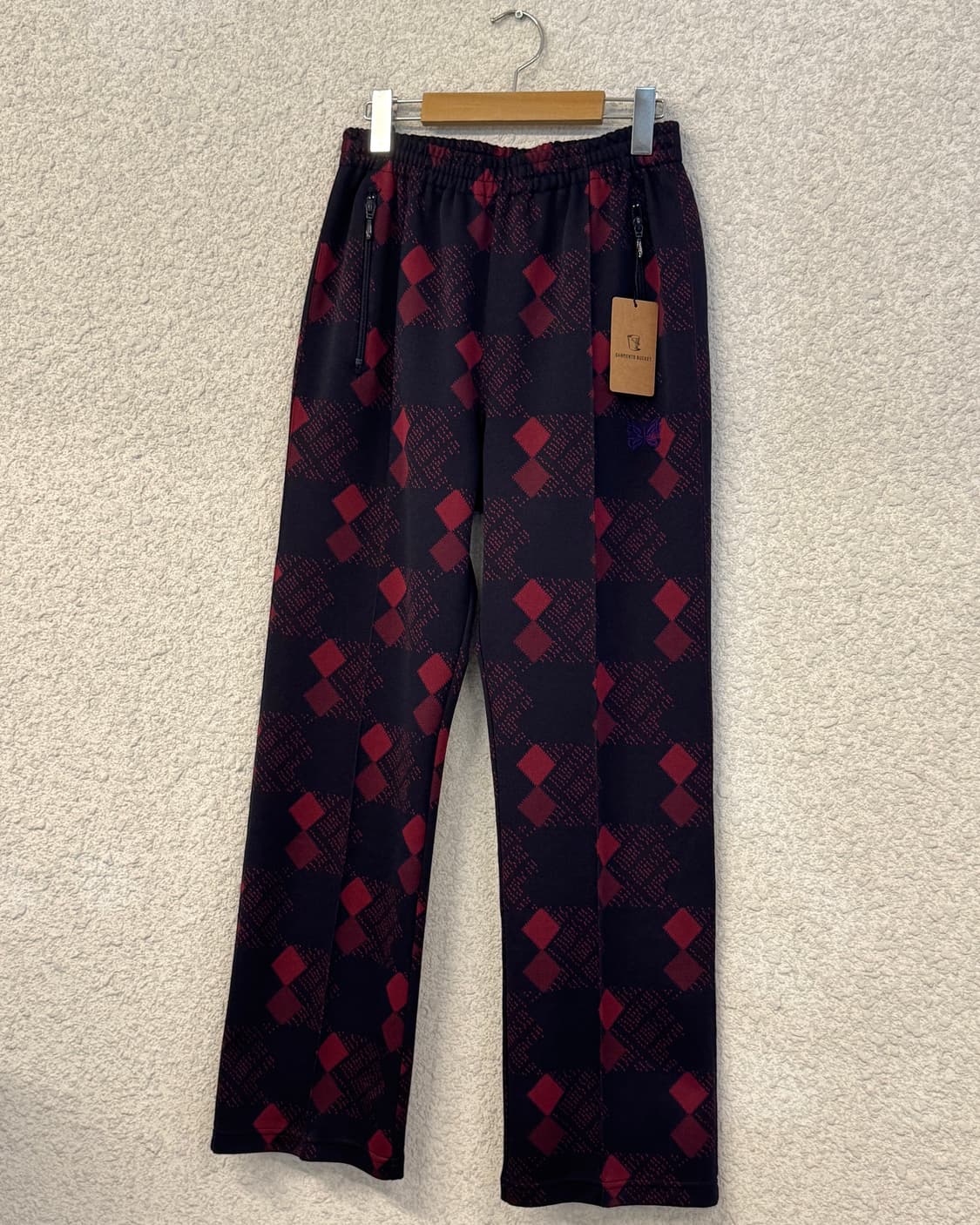 니들스 폴리 자카드 트랙 팬츠 상품이미지1