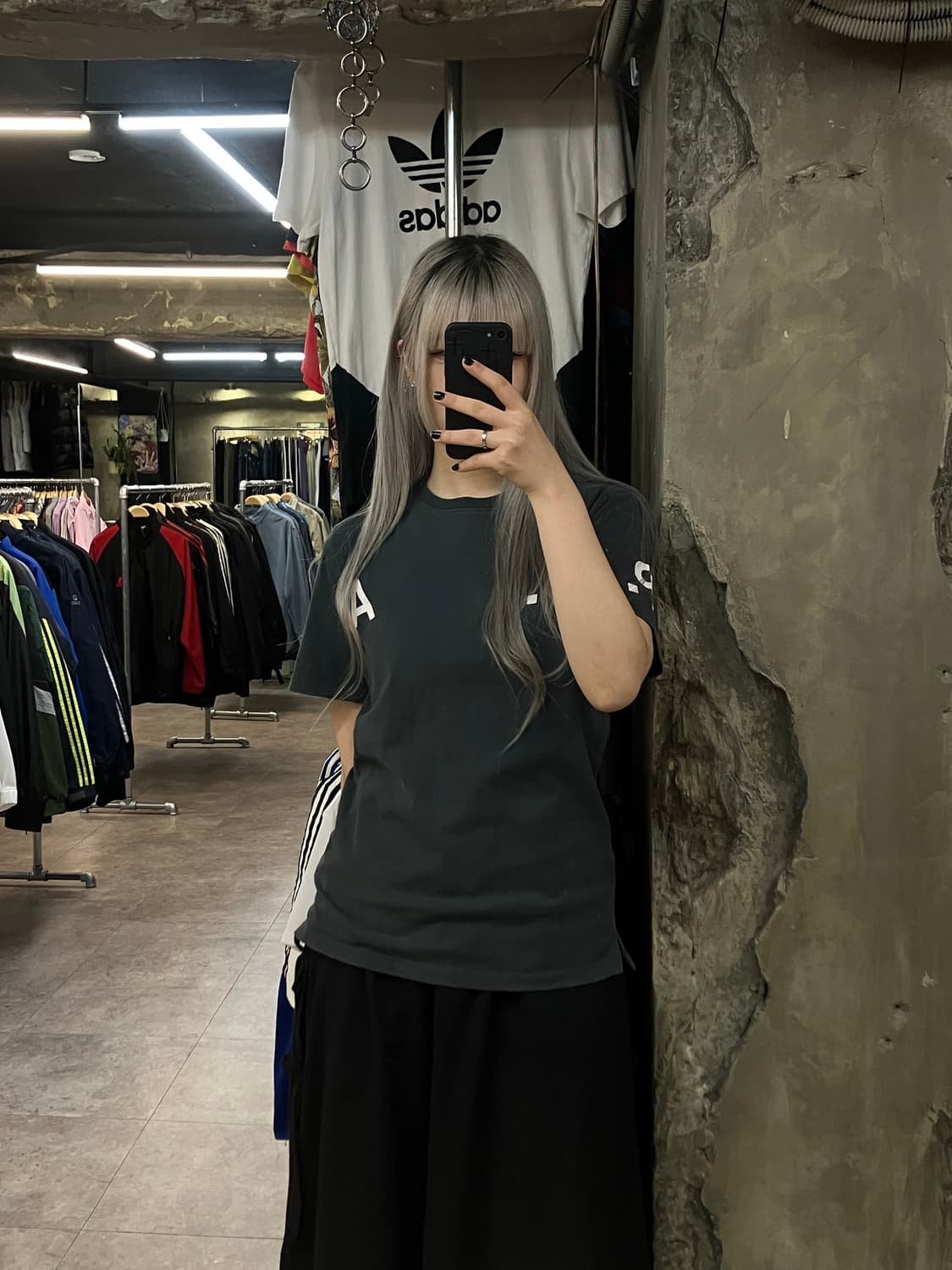 A.P.C 반팔 티셔츠 그린 S #csz2815 상품이미지2