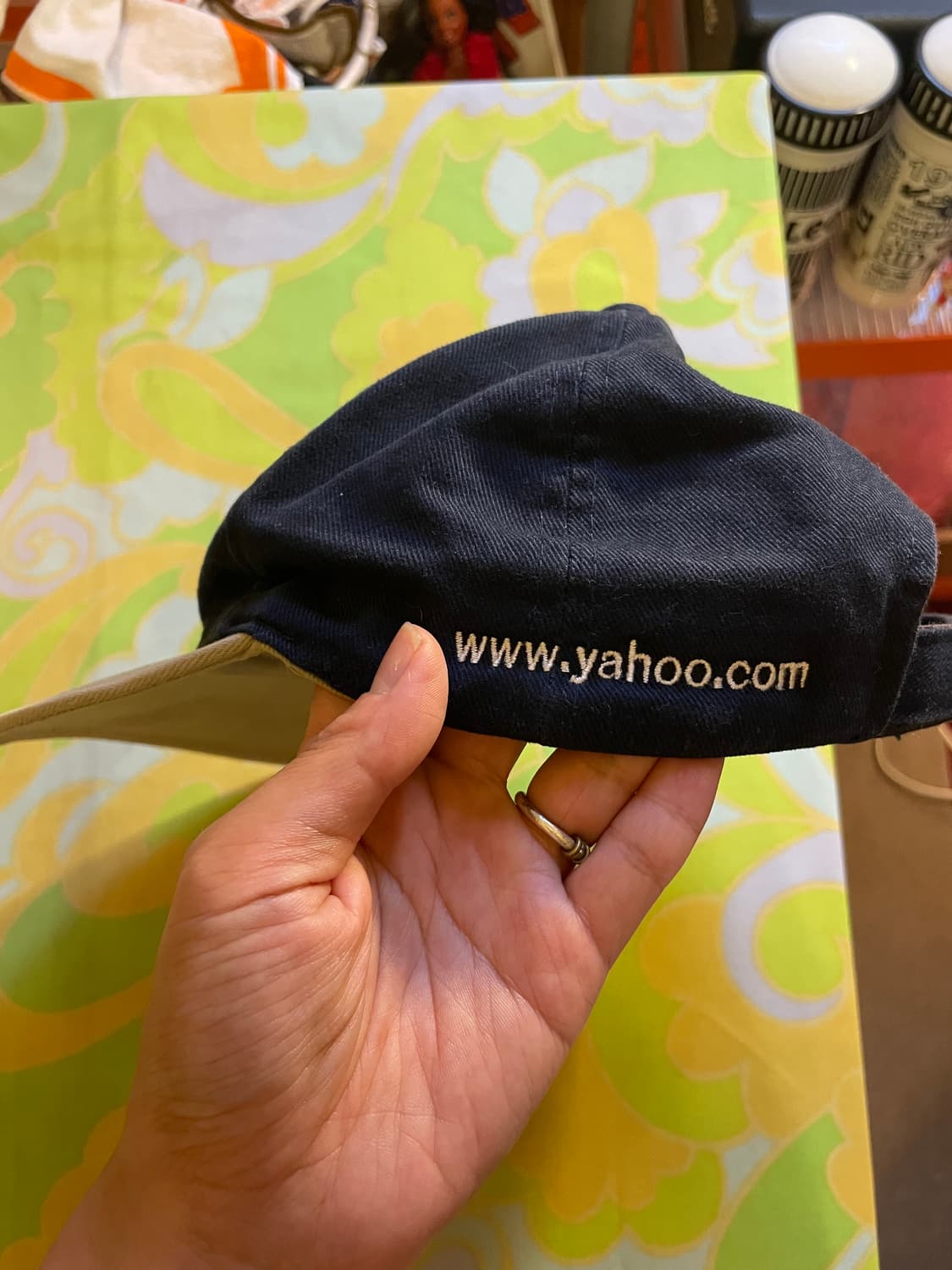 1990-00's Vintage  Yahoo! Dot-com Cap 상품이미지3