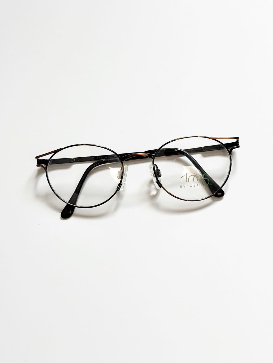 90s RIMS 클래식 라운드 프레임 빈티지 안경 상품이미지2