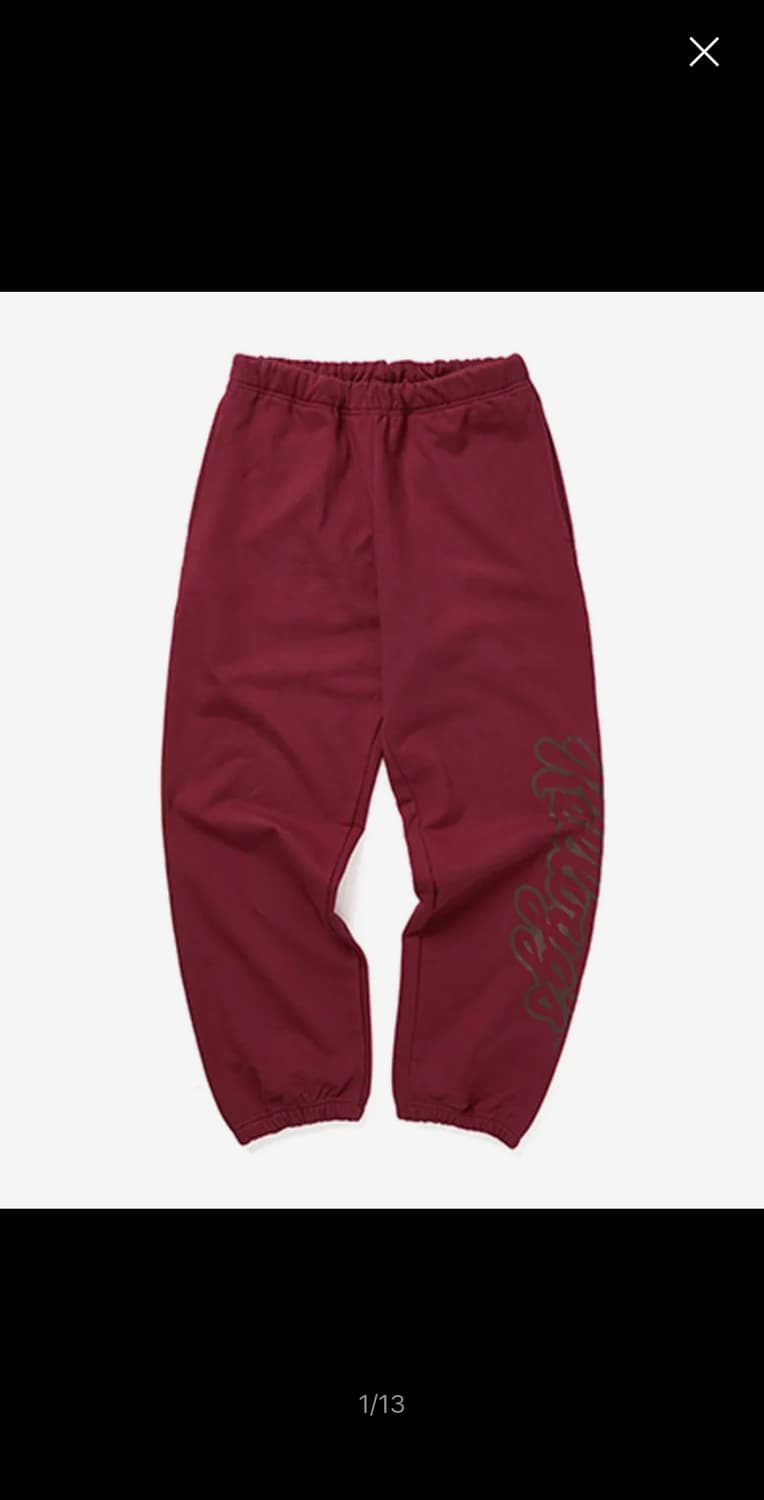 위캔더스 켈로그 스웻팬츠 레드 L 상품이미지1