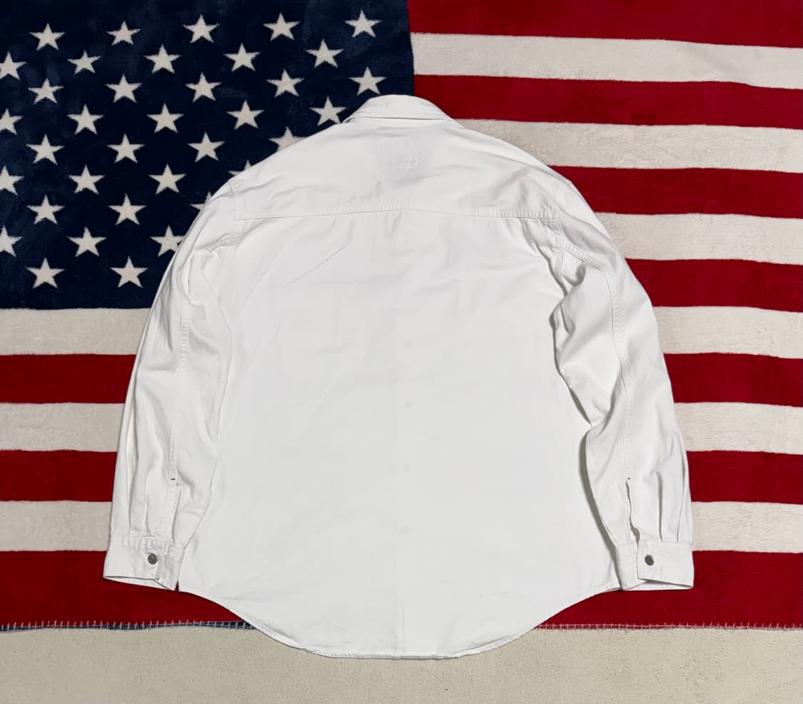 리바이스 화이트 데님 워크셔츠 빈티지 Levi’s Denim Shirt 상품이미지9