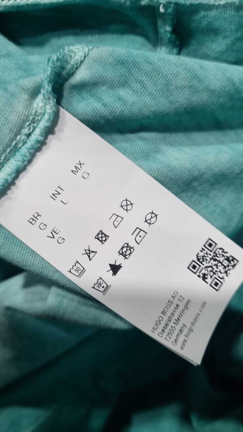 보스오렌지(Hugo boss) 워싱 반팔티셔츠 95~100 상태깔끔 상품이미지5