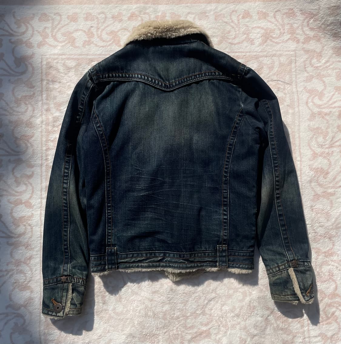 빈티지 웨스턴 쉐르파 데님자켓 상품이미지7