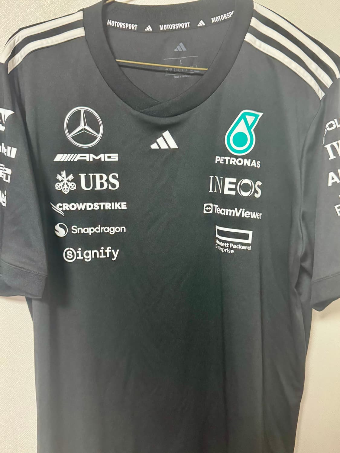 F1 아디다스 메르세데스 AMG 페트로나스 반팔 상품이미지2