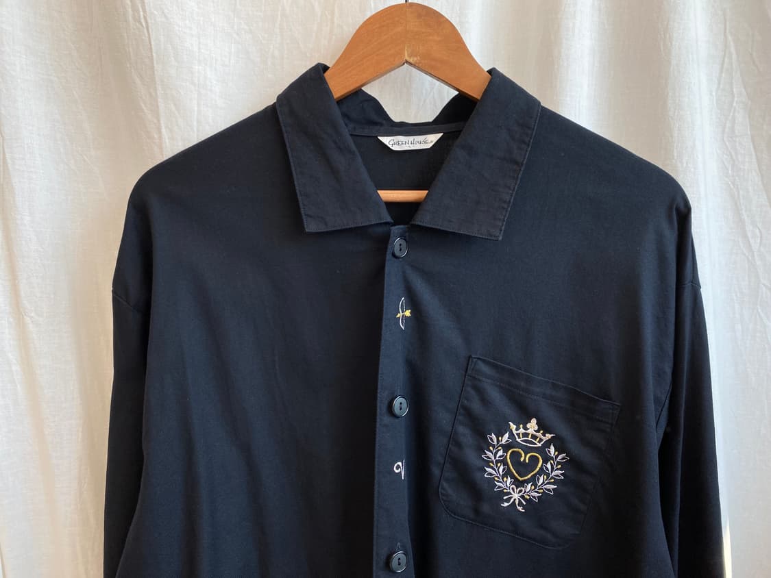 GREEN HOUSE 딥네이비 셔츠(MEN L) 상품이미지3