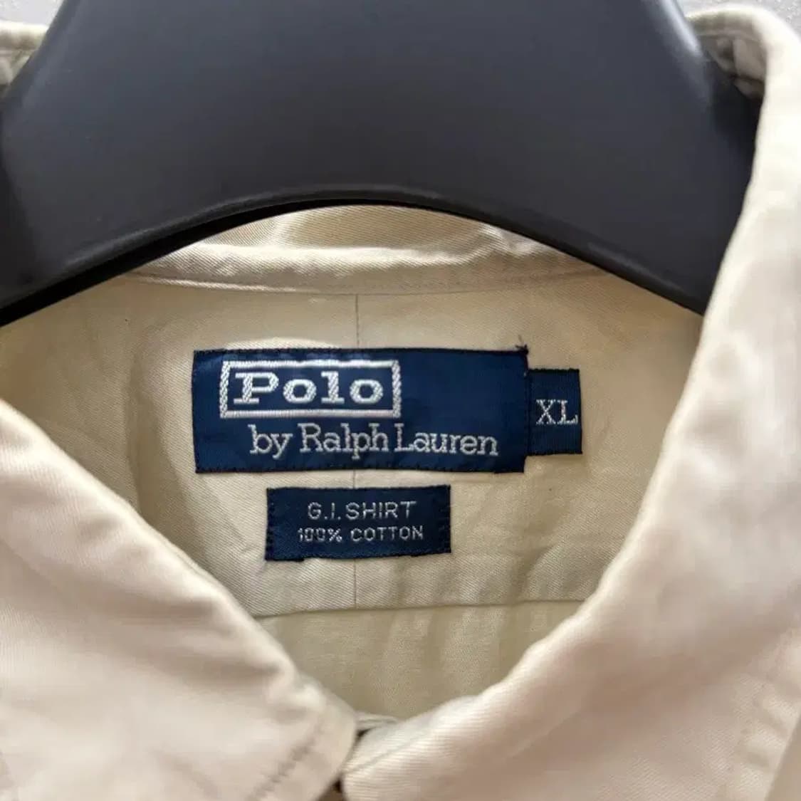 Polo RalphLauren 폴로 랄프로렌 베이지 포켓 셔츠 XL 상품이미지5