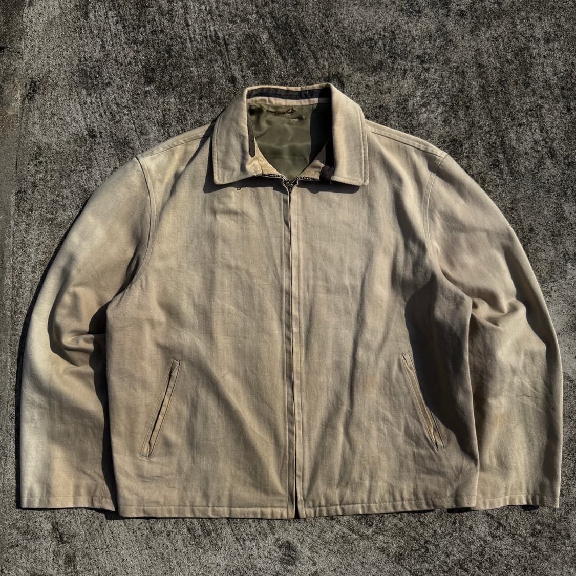 [L] Y's For men 코튼 트윌 집업 자켓 상품이미지1