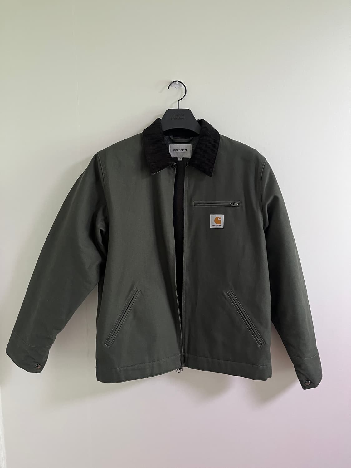 칼하트 wip 디트로이트 자켓 모스그린 상품이미지1