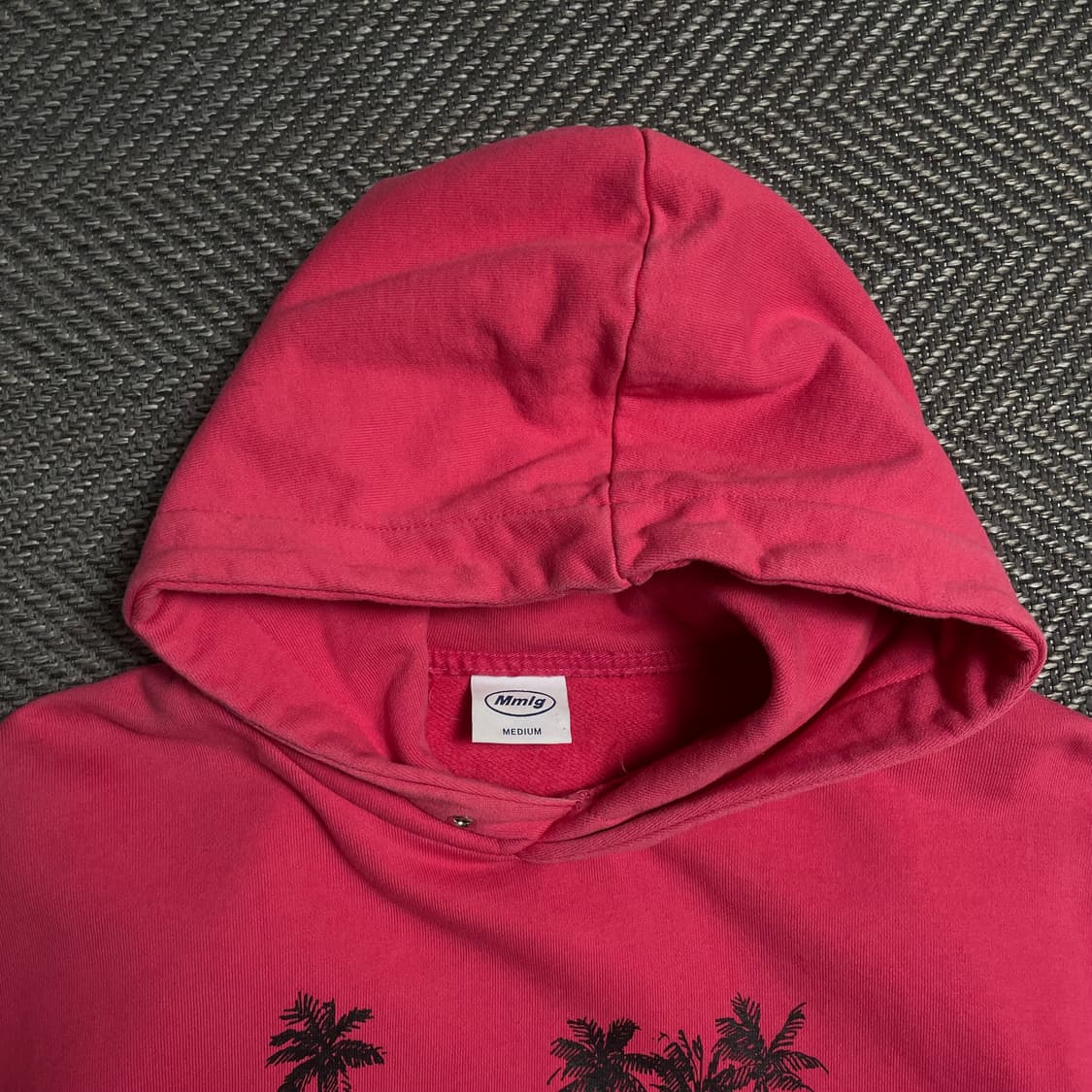 87mm Mmlg 빅로고 박시핏 후드 티셔츠y 5408 상품이미지5