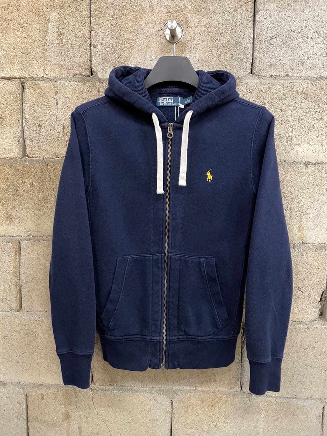 폴로 랄프로렌 네이비 후드집업 상품이미지2