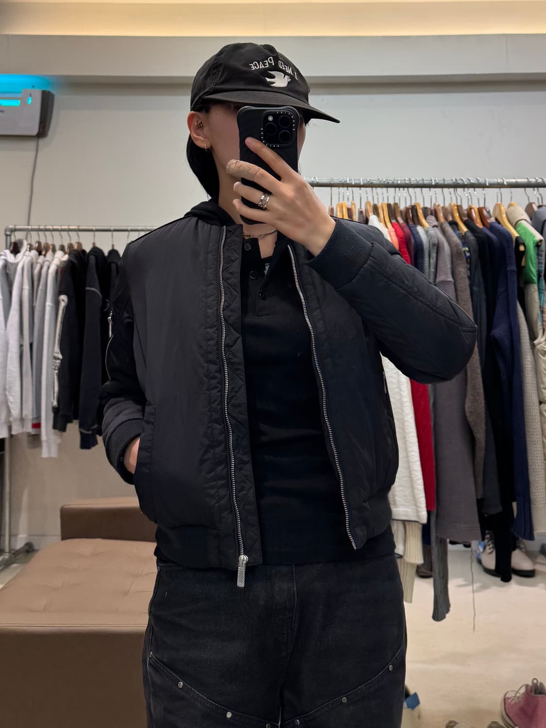 캘빈클라인진스 멀티지퍼 봄버 상품이미지5