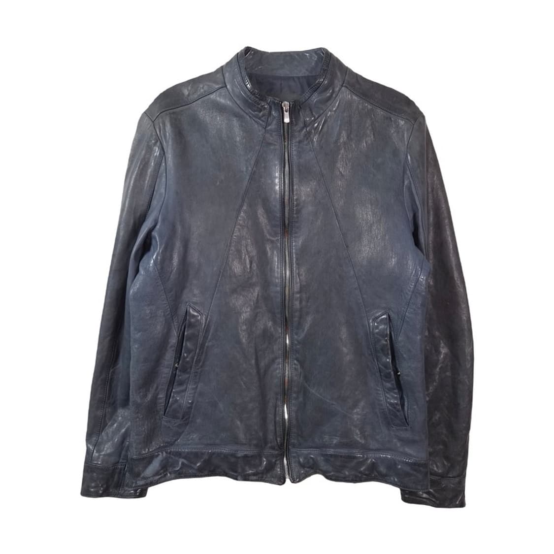 앤드지 천연 양가죽 램스킨 싱글 라이더 자켓 L 상품이미지1