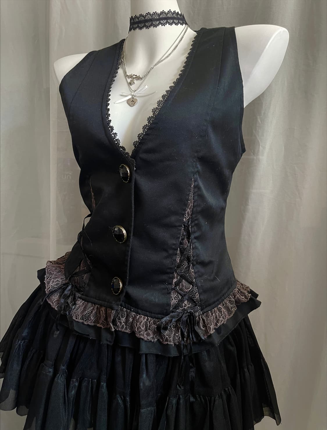 Axes femme 엑시즈팜 베스트 공겜여주 고스로리 상품이미지2