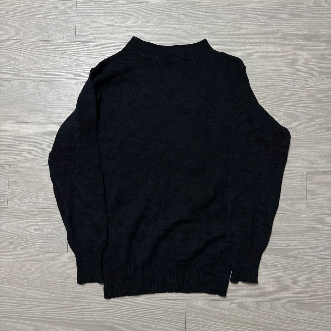 us navy gob sweater 미해군 모크넥 니트 스웨터 상품이미지2