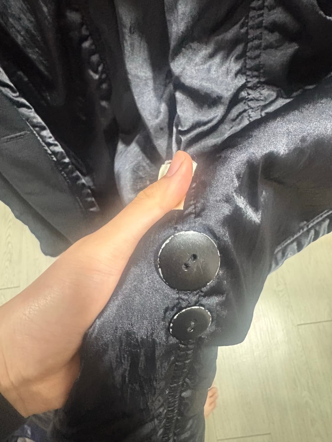 80s 이세이미야케 레이온 코트 상품이미지4