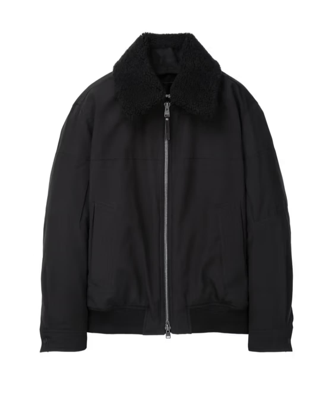 알레그리 블랙  양털무스탕점퍼 54 상품이미지2