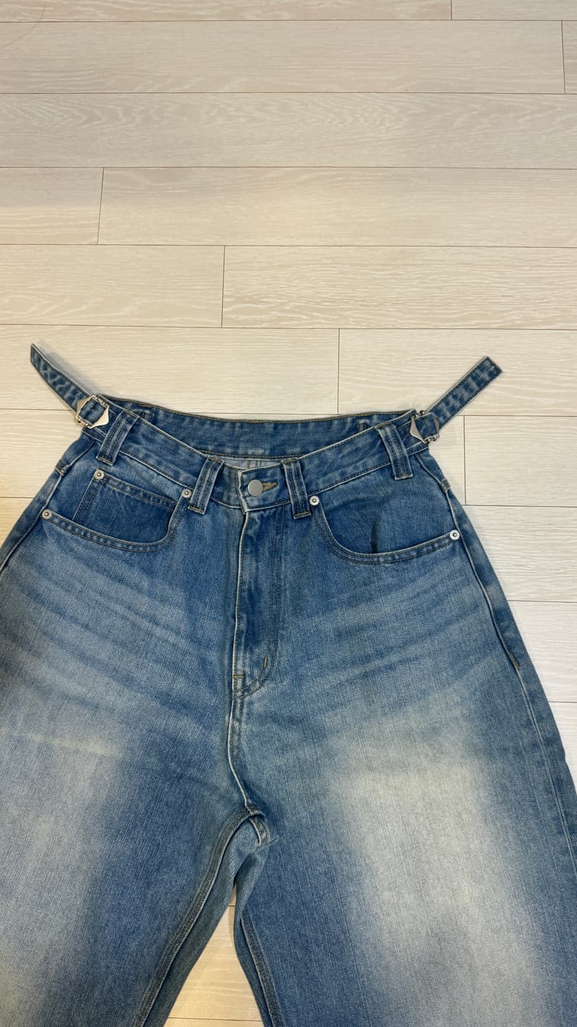 노운 와이드 데님 팬츠 상품이미지2