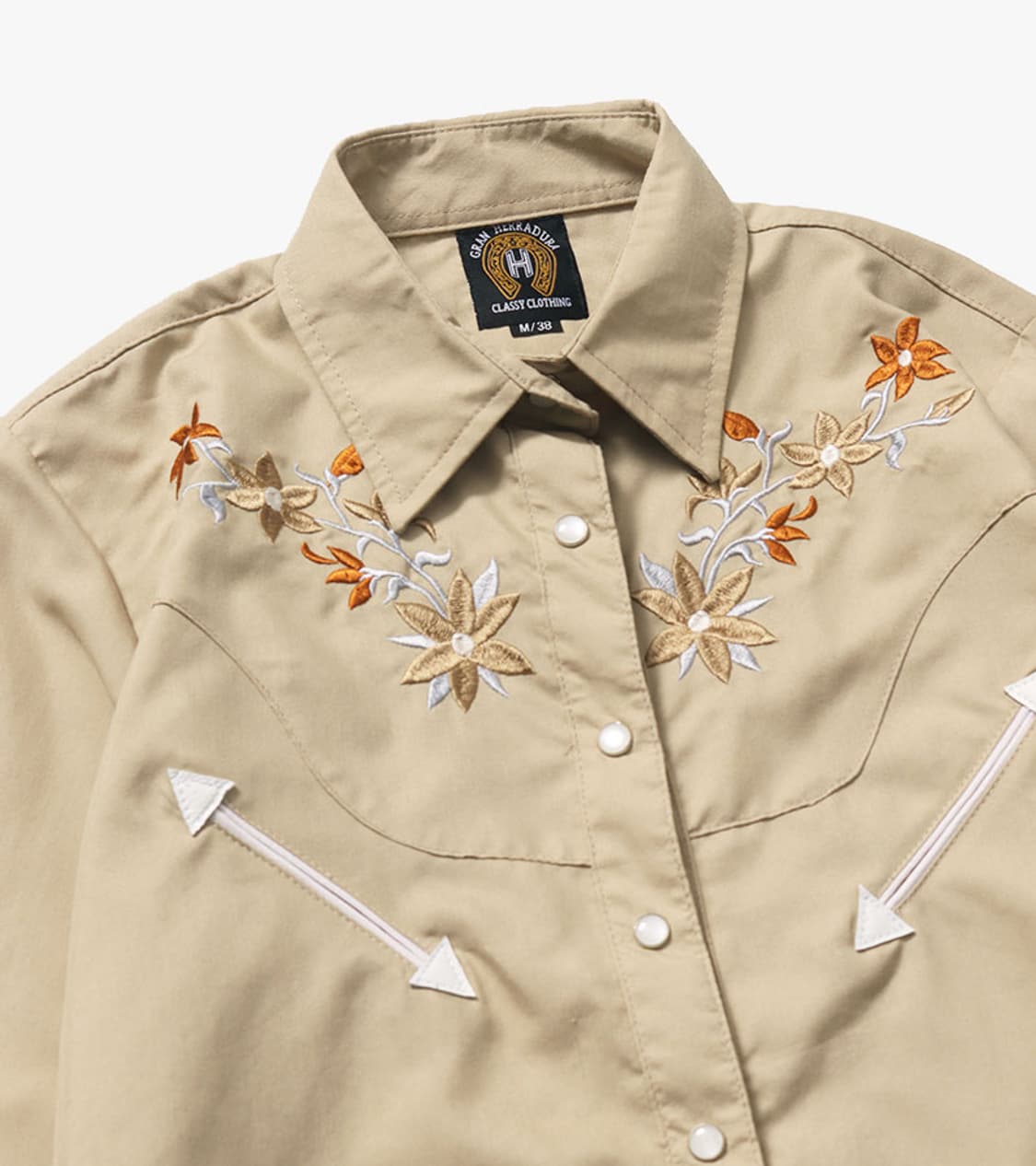 BEAMS BOY X GRAN HERRADURA - WESTERN SH 상품이미지2