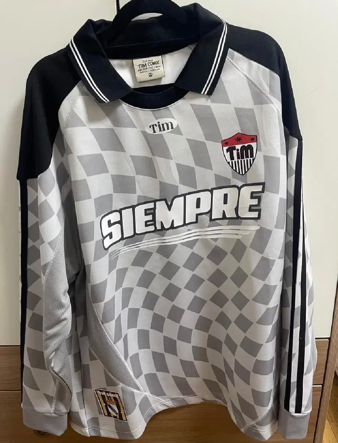 [FREE]TimComix 팀코믹스 실버,네이비 체커보드 싸커져지 상품이미지4