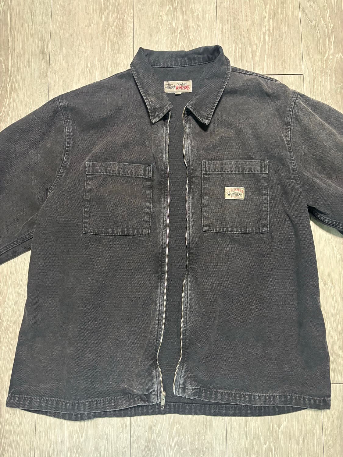 스투시 흑청 자켓 상품이미지1