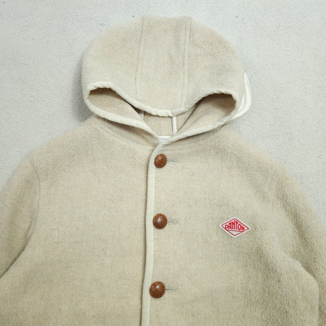 단톤 후드 울 자켓 34 상품이미지4