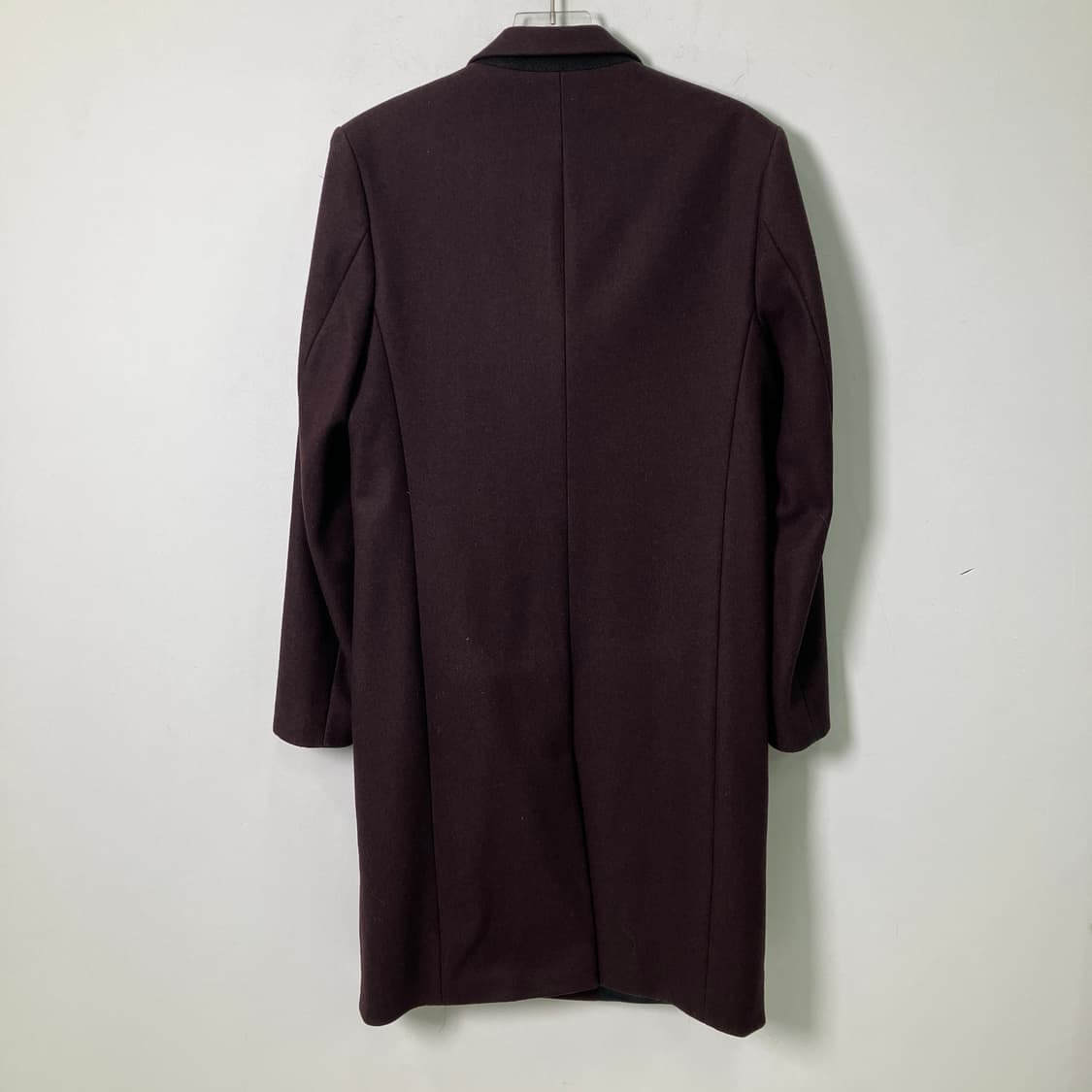 코스 버건디 울 싱글 롱코트 46 상품이미지2