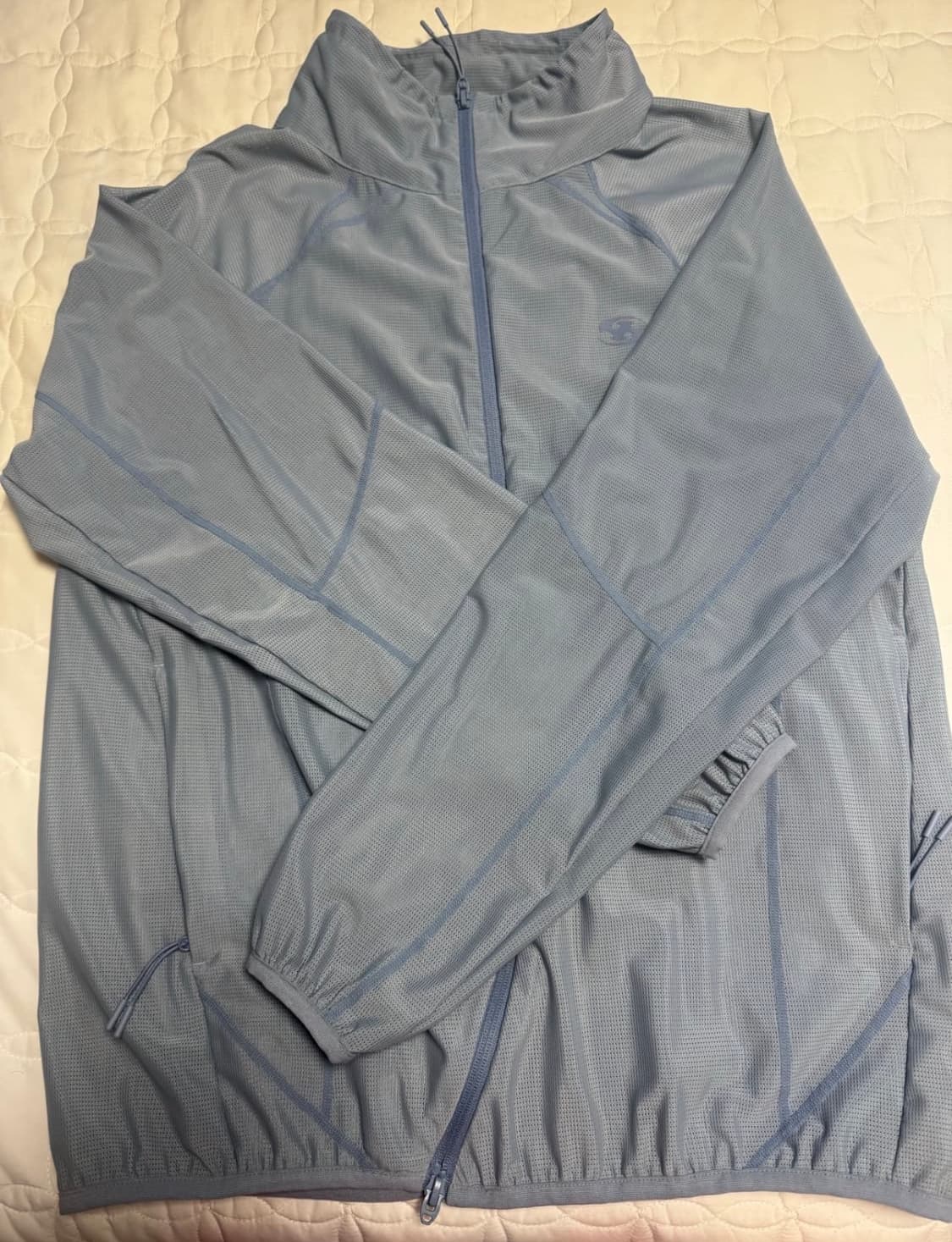 산산기어 24ss 메쉬자켓 스카이 블루 1 상품이미지2