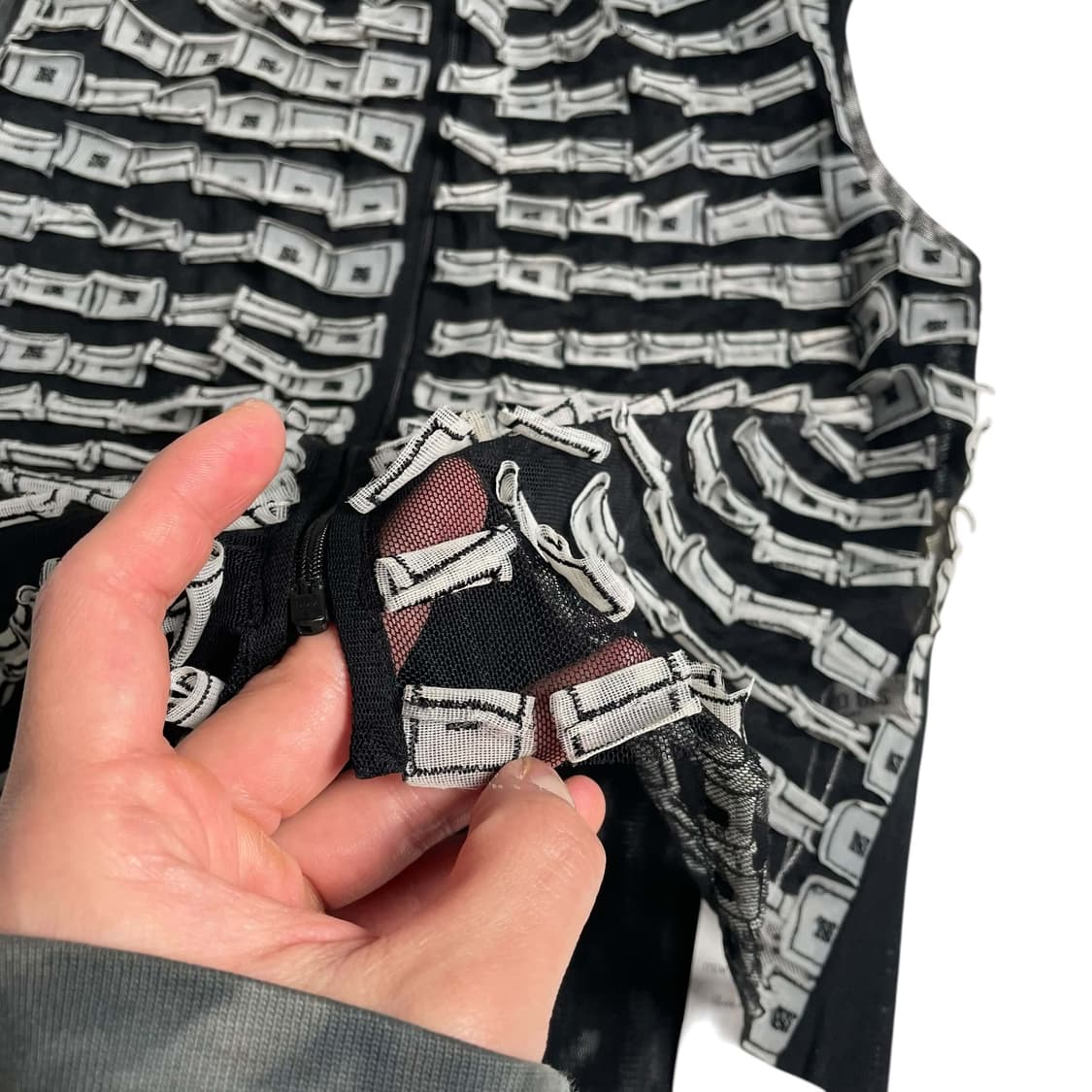 Hiroko koshino 메쉬 패치 베스트 상품이미지4