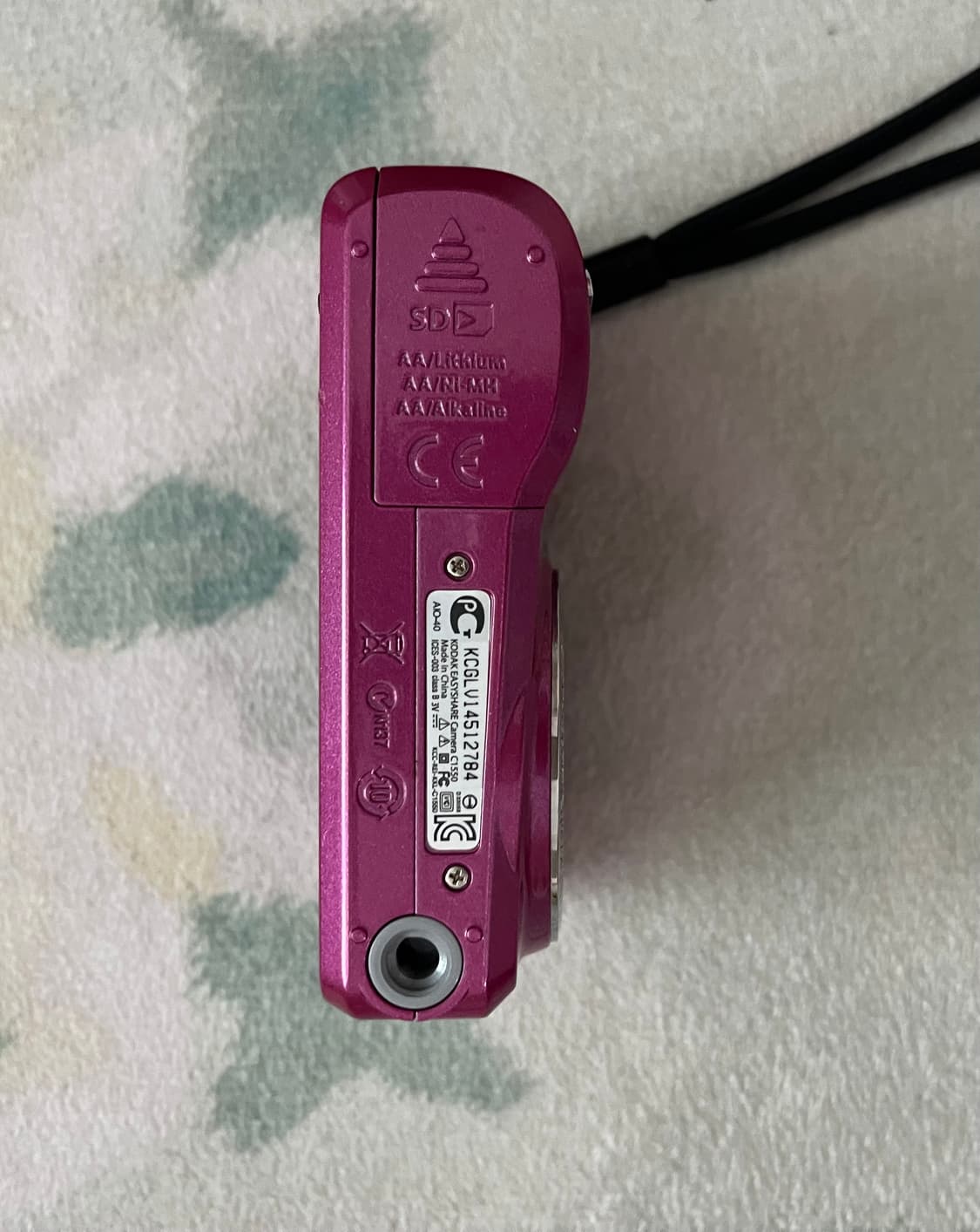 코닥 c1550 희귀 색상 핑크 키키 빈티지카메라 디카 상품이미지4