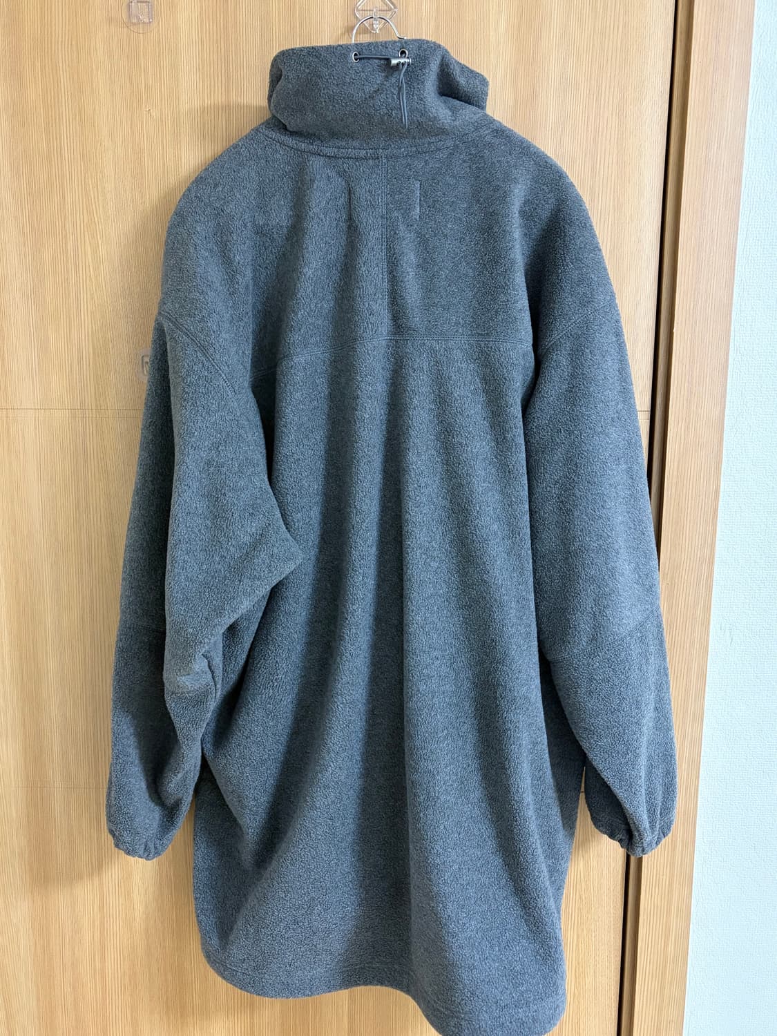 플리즈프로젝트 플리스 셋업 차콜 상품이미지3