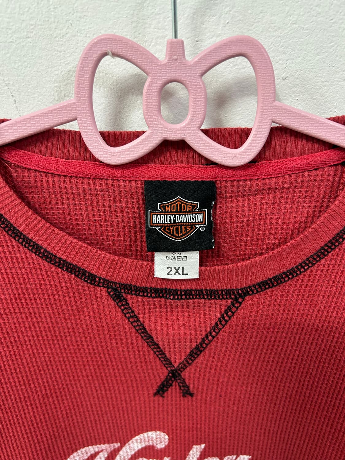 [HARLEY DAVIDSON] 할리데이비슨 와플 체리와인 롱슬리브 상품이미지6