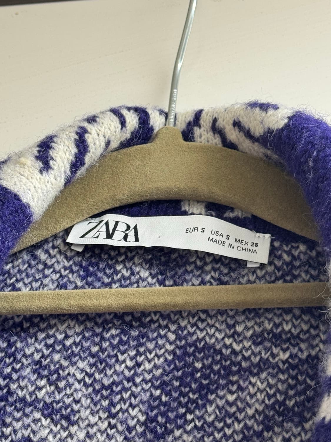 자라 플라워 패턴 가디건 S 상품이미지3