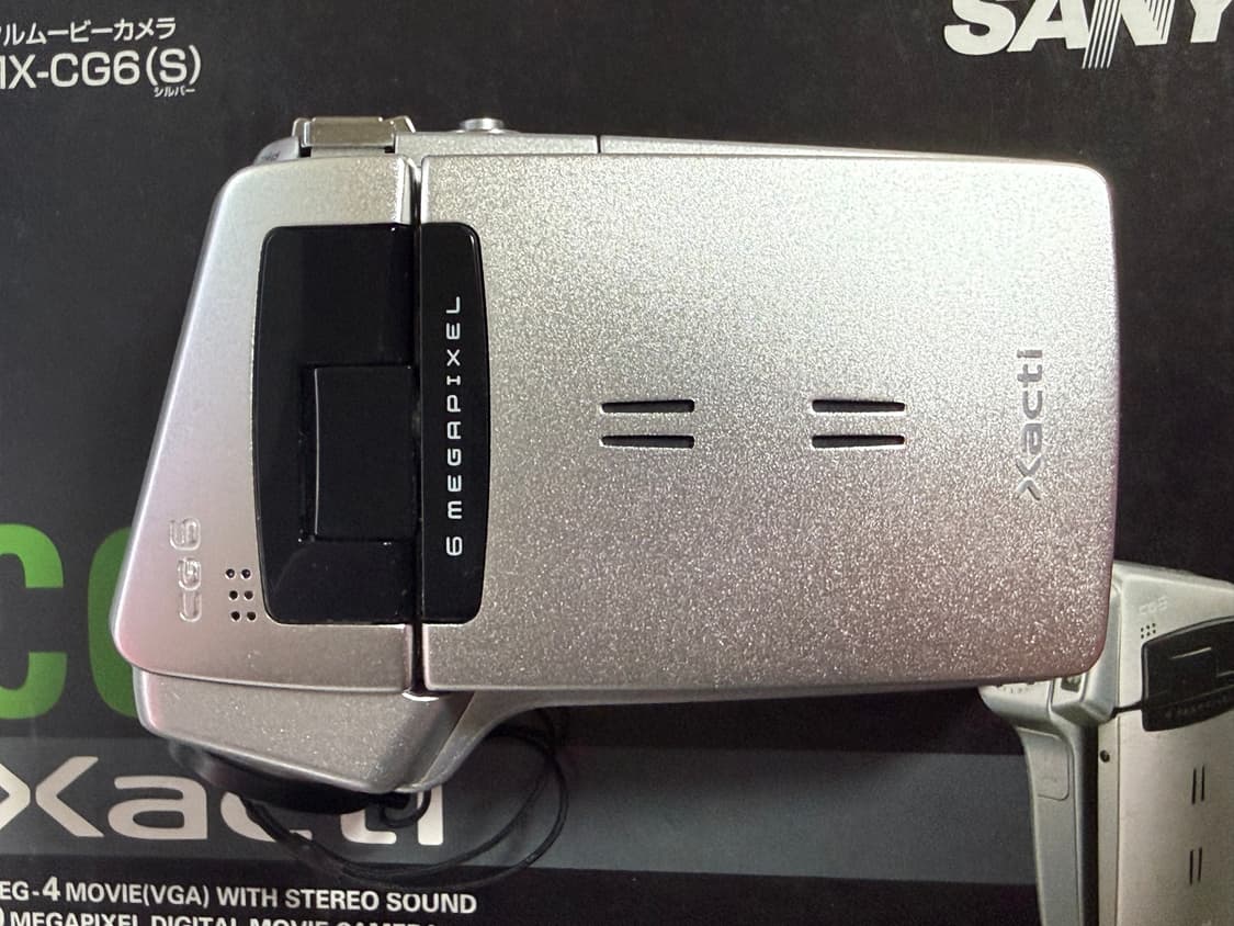 박스셋！ 산요 작티 xacti CG6 빈티지 디지털 캠코더 sanyo  상품이미지2