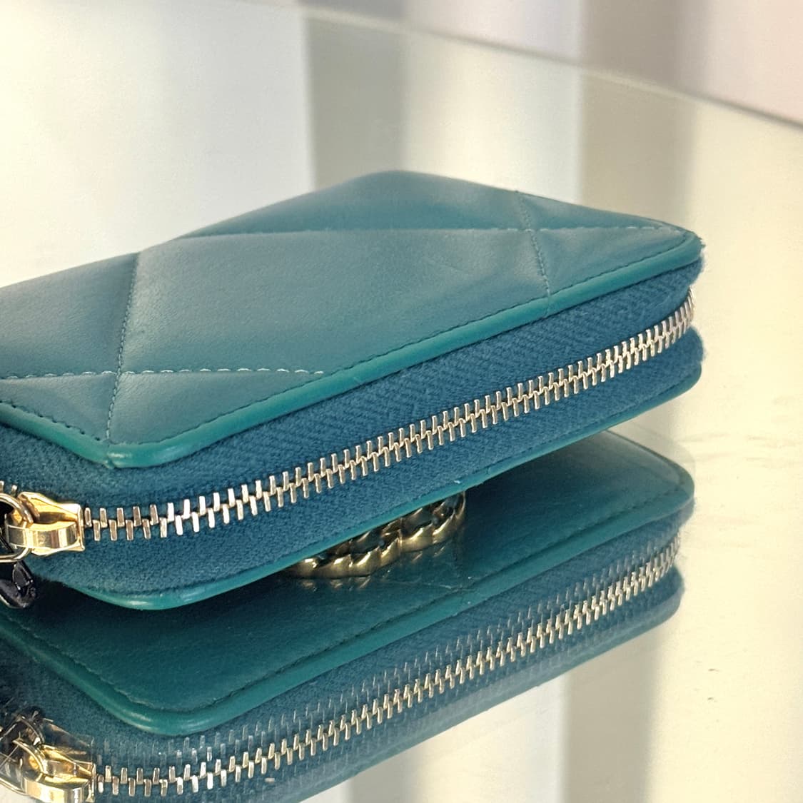 [풀구성] 샤넬 19 지퍼돌이 중지갑 30번대 상품이미지9