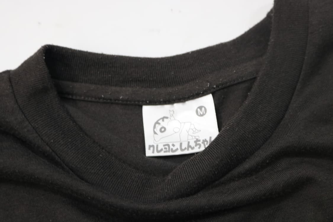 짱구는 못말려 빈티지 키라링 그래픽 블랙 반팔 티셔츠 (S-M) 상품이미지4