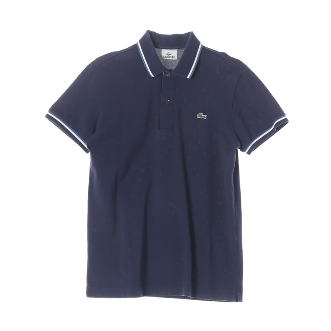 라코스테 배색 팁핑 슬림핏 피케 카라티 3 상품이미지1