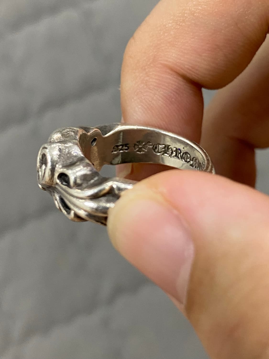 크롬하츠 하트 플로랄 링 상품이미지2