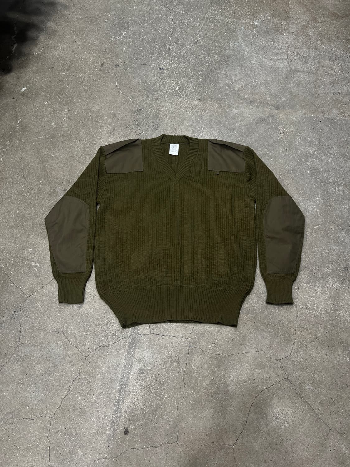 이탈리아군 버진 울 코만도 스웨터 L 상품이미지1