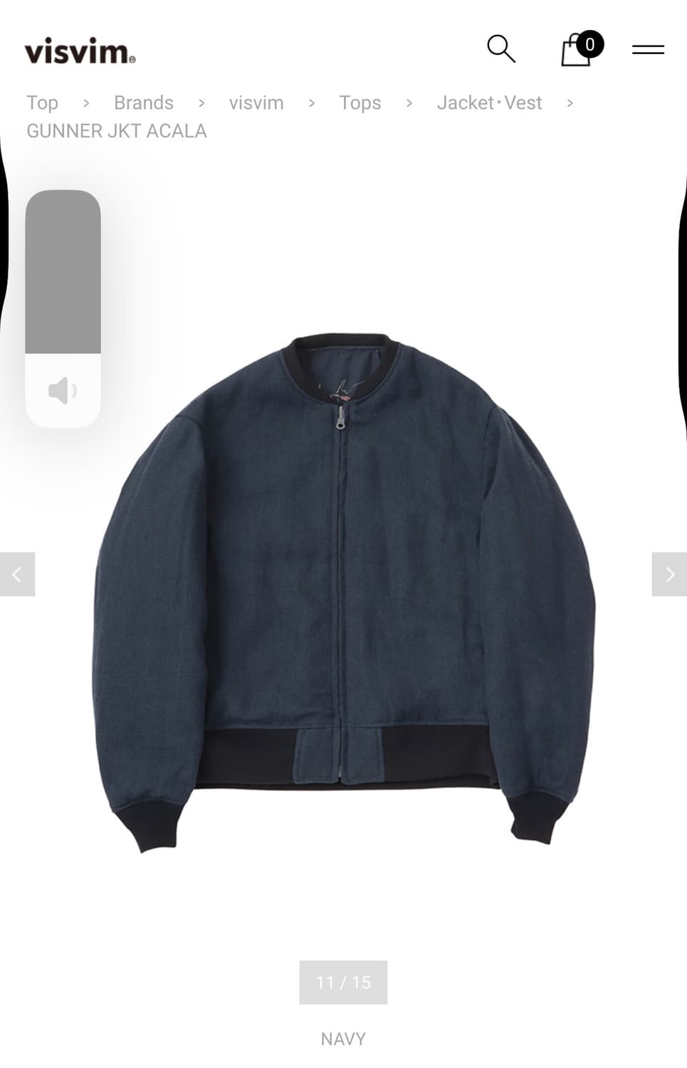 [3] 비즈빔 visvim 24aw gunner JKT ACALA 상품이미지3