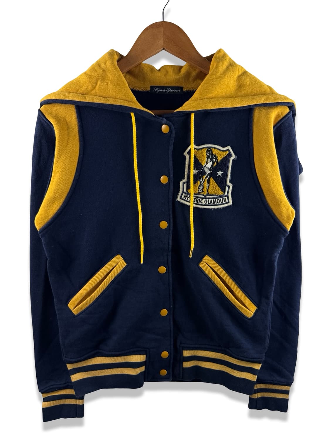 히스테릭글래머 네이비옐로우 후드 자켓3003 상품이미지1