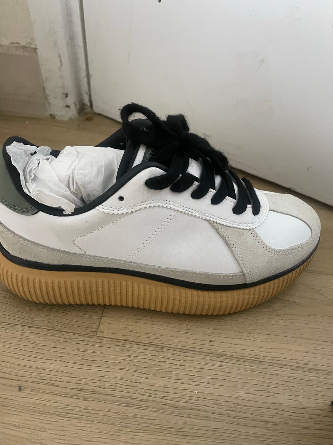 오니츠카타이거 멜리시티 화이트/라이켄그린 240 상품이미지10