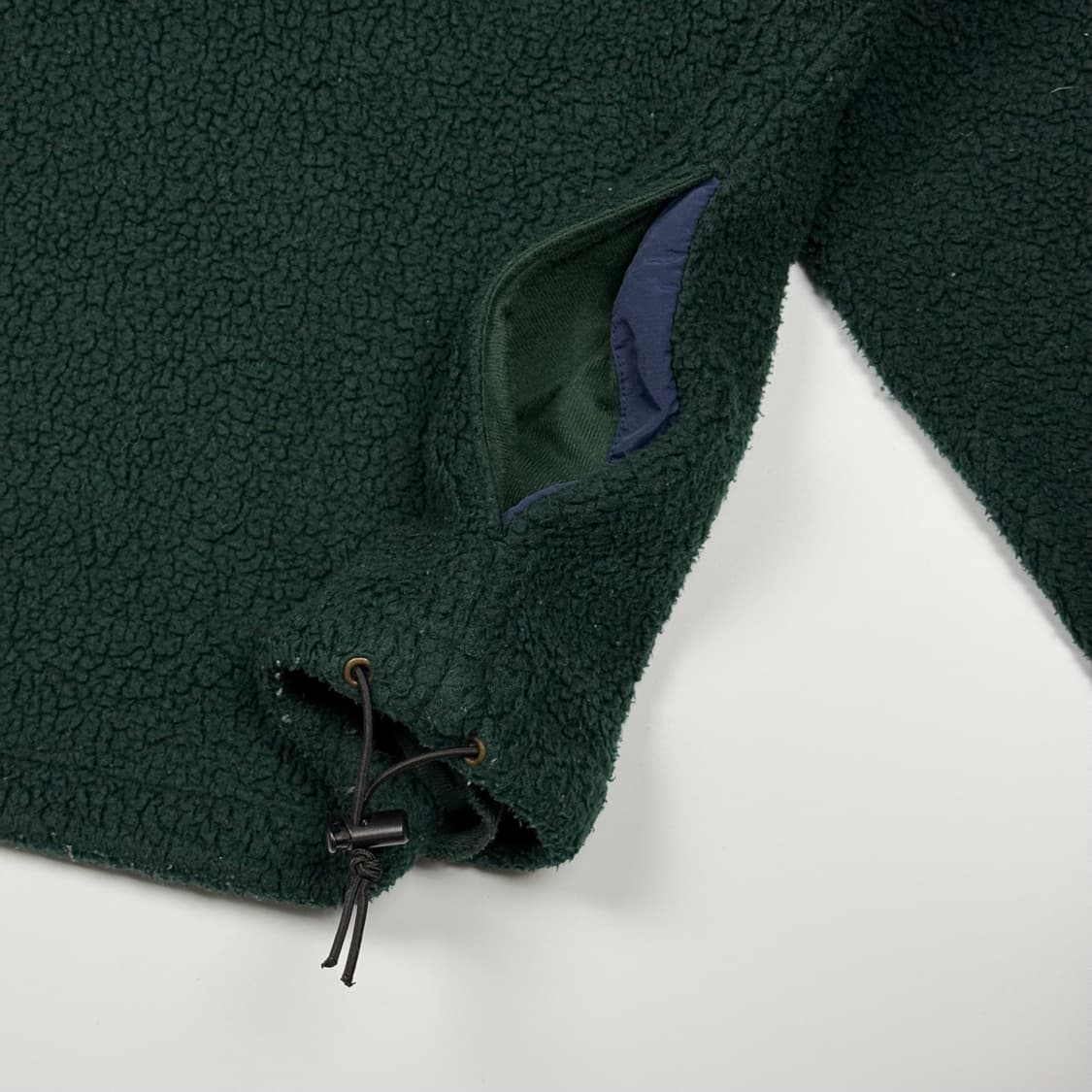 (110) 80s 엘엘빈 플리스 풀오버 다크그린 상품이미지9