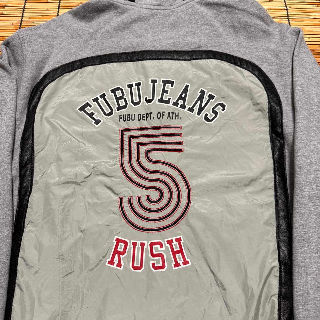 FUBU X Ford GT 대장급 그레이 후드집업 XXL  상품이미지5