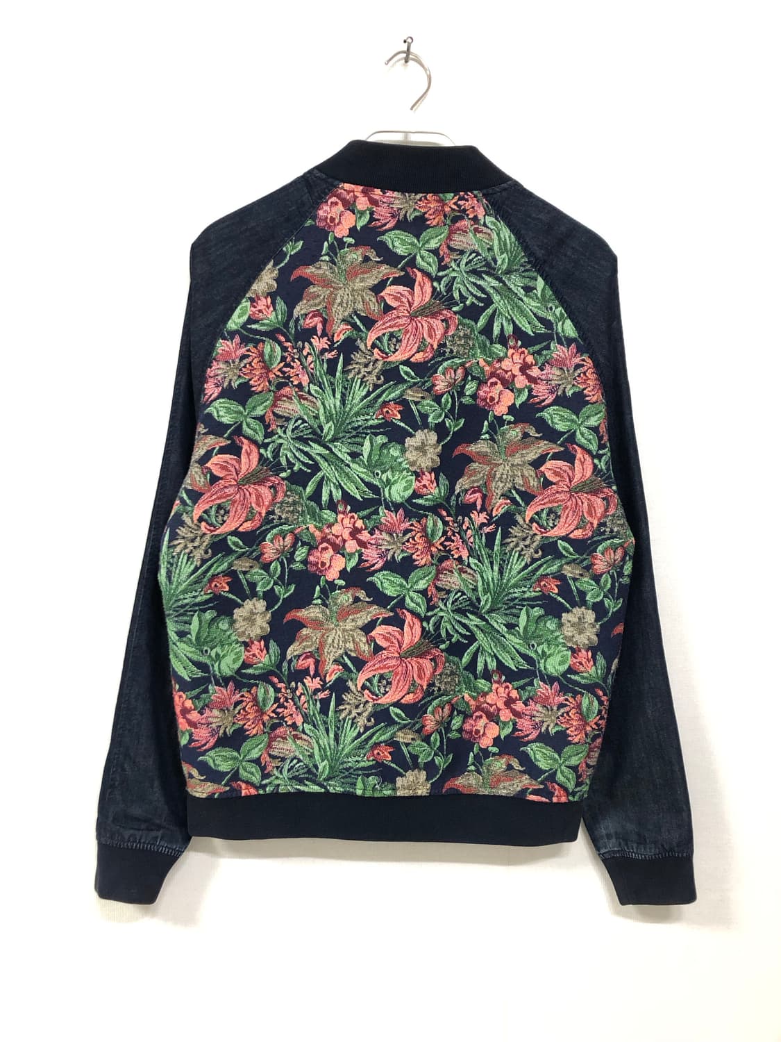 자라 남성 블랙태그 자카드 블라워 데님 블루종 자켓 _ M 상품이미지7