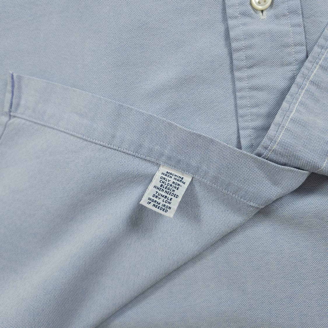 L(100) 폴로 랄프로렌 코튼 블루 셔츠 상품이미지5